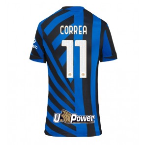 Inter Milan Joaquin Correa #11 Dámské Domácí Dres 2024-25 Krátký Rukáv